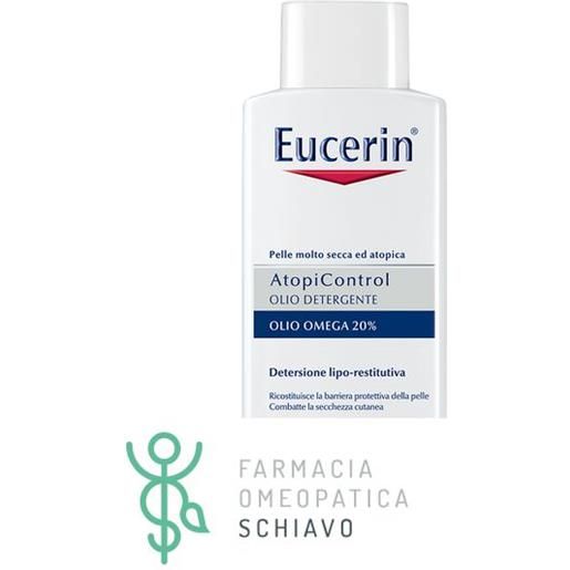 BEIERSDORF eucerin atopicontrol olio detergente 20% omega pelle atopica 400 ml