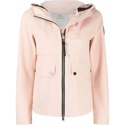 Woolrich giacca con zip - rosa