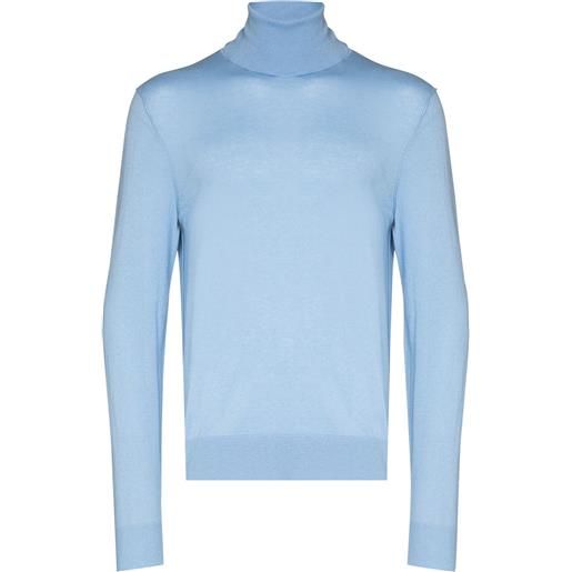 Dolce & Gabbana maglione a collo alto - blu