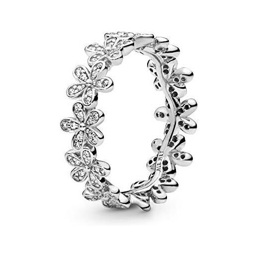 PANDORA anelli donna argento 9 carati zirconia cubica