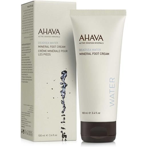 AHAVA Srl deadsea water mineral foot cream ahava 100ml