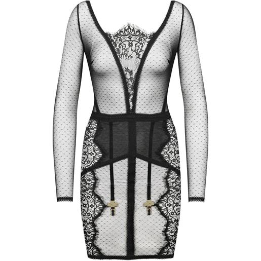 Maison Close vestito inspiration divine - nero