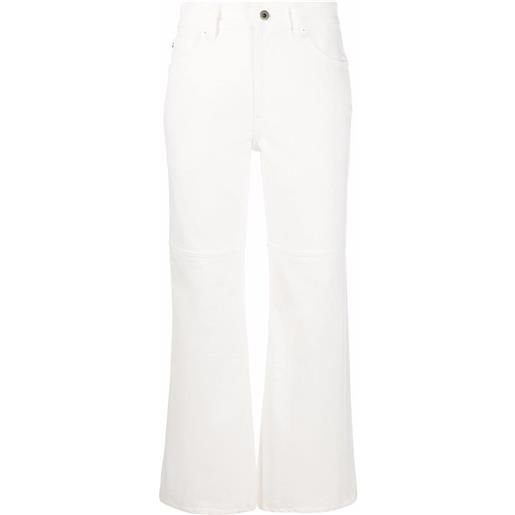 Jil Sander jeans dritti crop - bianco