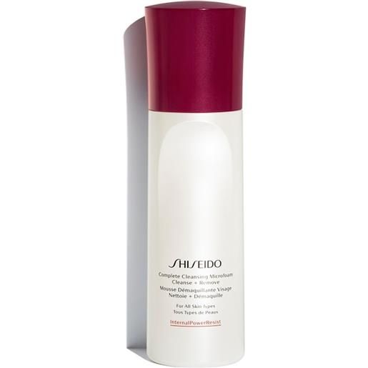 SHISEIDO complete cleansing microfoam
