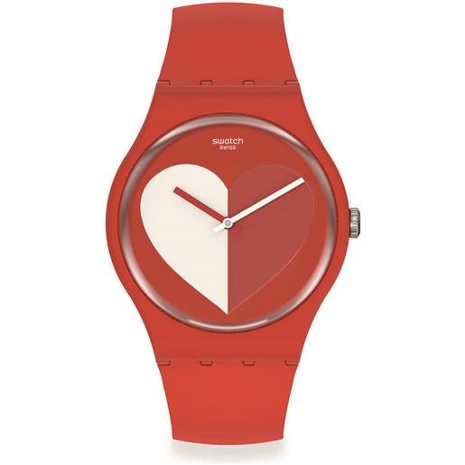 Swatch orologio solo tempo donna Swatch san valentino so29z112