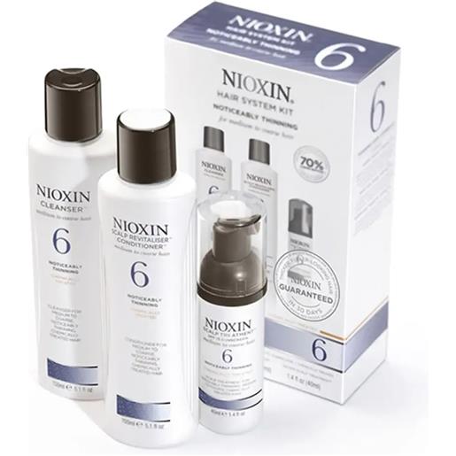 NIOXIN sistema 6 kit completo