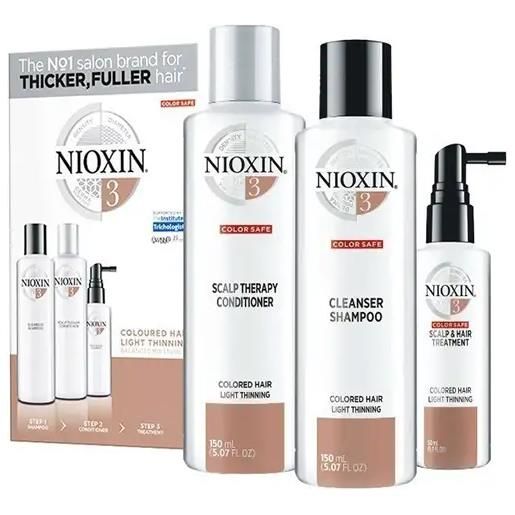 NIOXIN sistema 3 kit completo