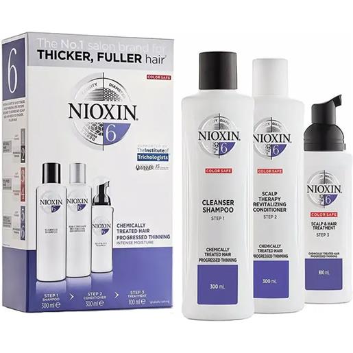 NIOXIN sistema 6 kit completo xxl