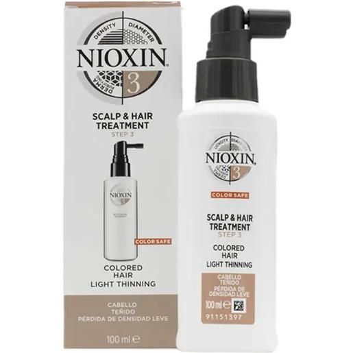 NIOXIN scalp & hair treatment 3 colored hair light thinning 100ml