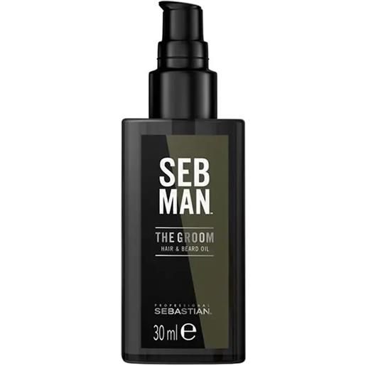 SEBASTIAN seb man the groom hair & beard oil 30ml