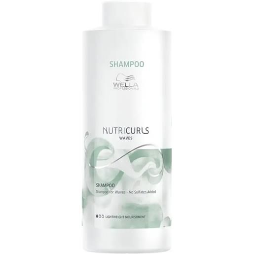 WELLA nutricurls waves shampoo 1000ml