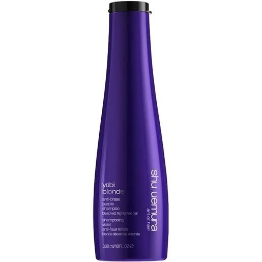 SHU UEMURA yubi blonde anti-brass purple shampoo 300ml