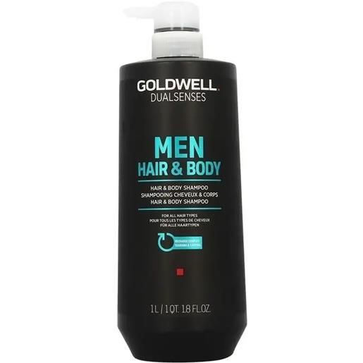 GOLDWELL ds men hair & body shampoo 1000ml