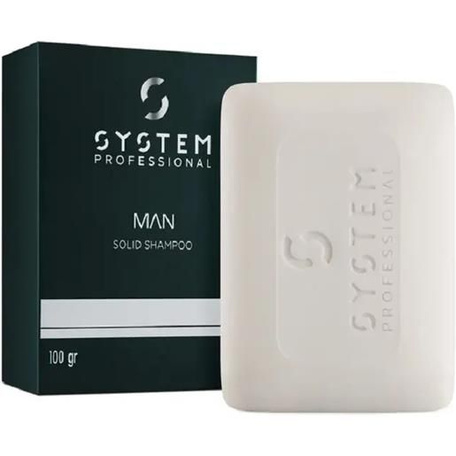 SYSTEM PROFESSIONAL man solid shampoo 100g