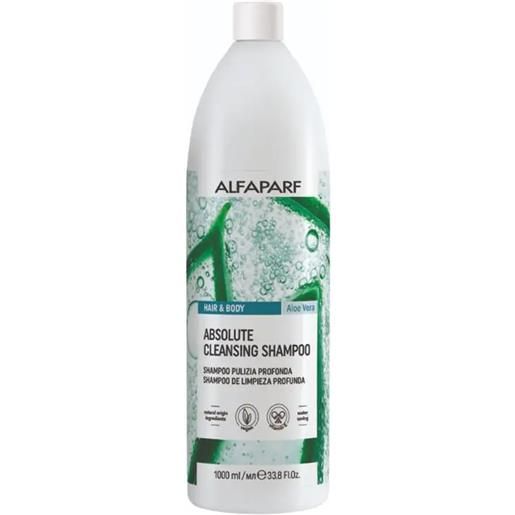 ALFAPARF MILANO hair & body absolute cleansing shampoo 1000ml