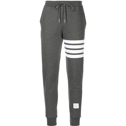 Thom Browne pantaloni sportivi - grigio