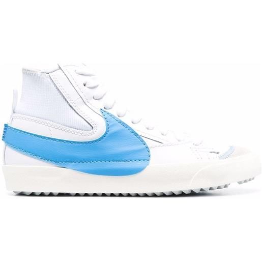 Nike sneakers alte con stampa - bianco