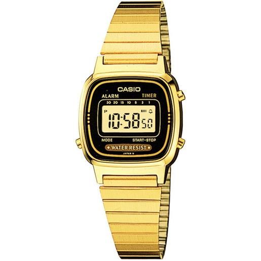 Casio Vintage orologio casio da donna la670wga-1df acciaio pvd oro dorato vintage