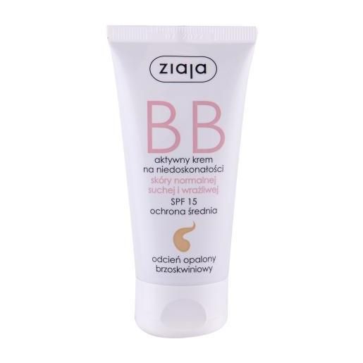 Ziaja bb cream normal and dry skin spf15 bb cream per pelli normali e secche 50 ml tonalità dark