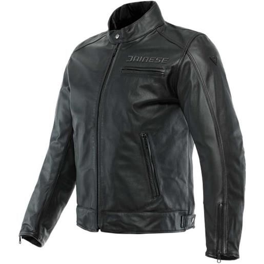 Dainese zaurax leather jacket nero 44 uomo