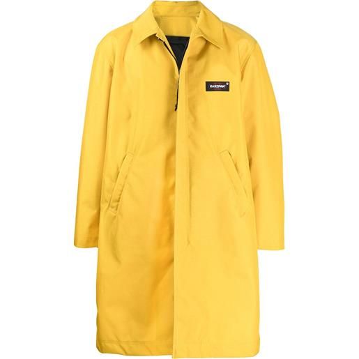 Undercover cappotto con tasche posteriori Undercover x eastpak - giallo