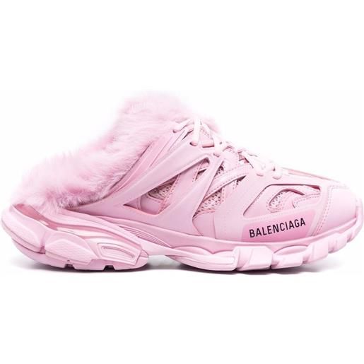 Balenciaga sneakers stile mules track - rosa