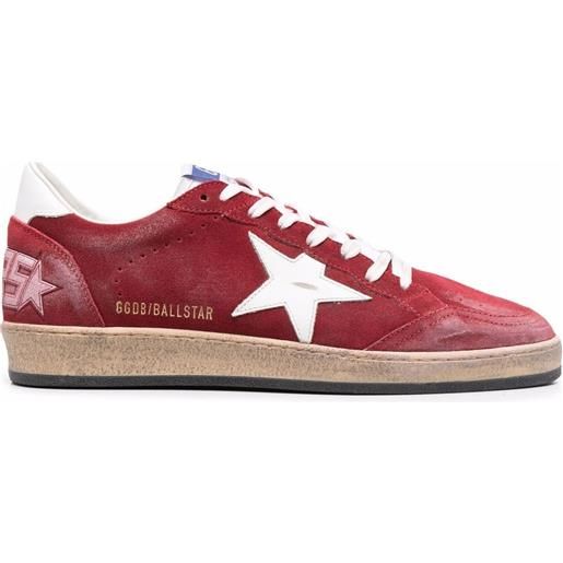 Golden Goose sneakers super-star - rosso