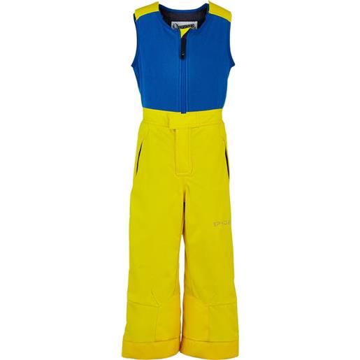 Spyder mini expedition suit giallo, blu 4 years ragazzo