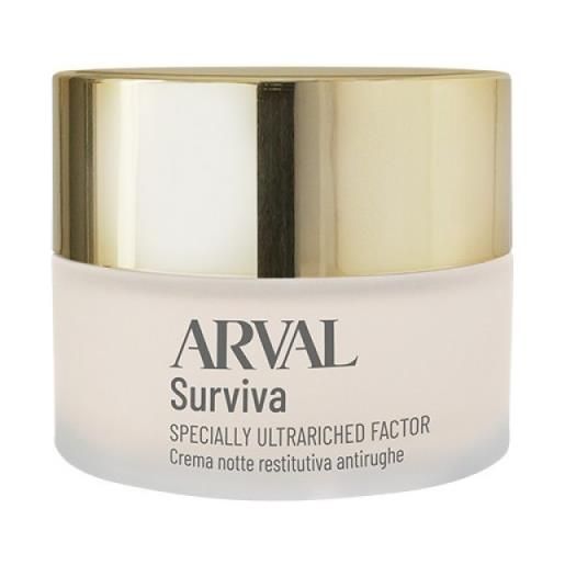 Arval surviva specially ultrariched factor - crema anti-age notte 50 ml
