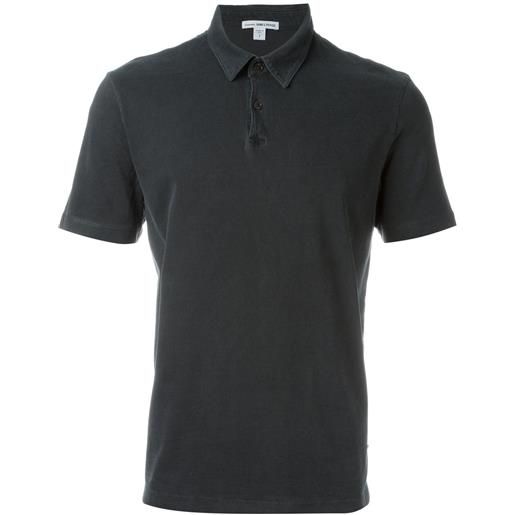 James Perse classic polo shirt - grigio