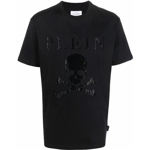 Philipp Plein t-shirt con decorazione - nero