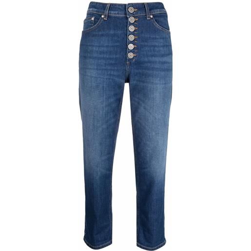 DONDUP jeans crop - blu