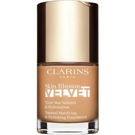 CLARINS skin illusion velvet - fondotinta liquido n. 112c amber