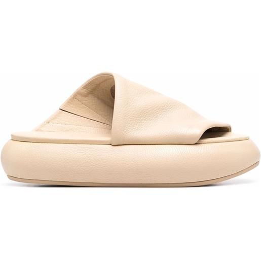 Marsèll sandali con design asimmetrico - toni neutri