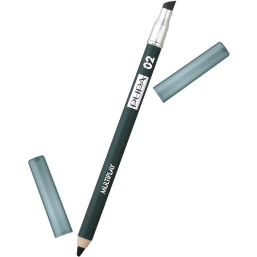 Pupa multiplay - matita occhi triplo uso: eyeliner, ombretto, kajal n. 09 deep black