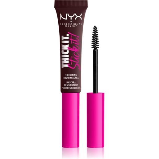 NYX Professional Makeup thick it stick it brow mascara 7 ml