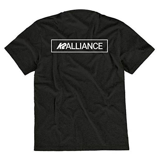K2 snow 20d2301.1.1. S - t-shirt da adulto K2 alliance, taglia s, colore: nero