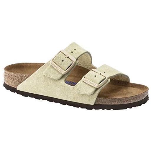 Birkenstock arizona, sandali unisex - adulto, blu, 44 (normale)