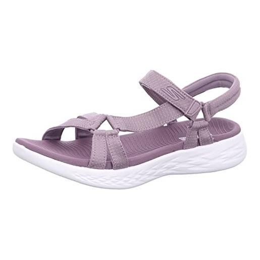 Skechers 15316-ltmv_40, sandali da esterno donna, purple, 40 eu
