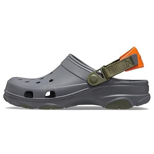 Crocs classic all terrain clog, zoccoli unisex - adulto, light grey, 43/44 eu