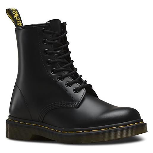 Dr. Martens pascal buttero, bovver boots donna, nero black virginia, 38 eu