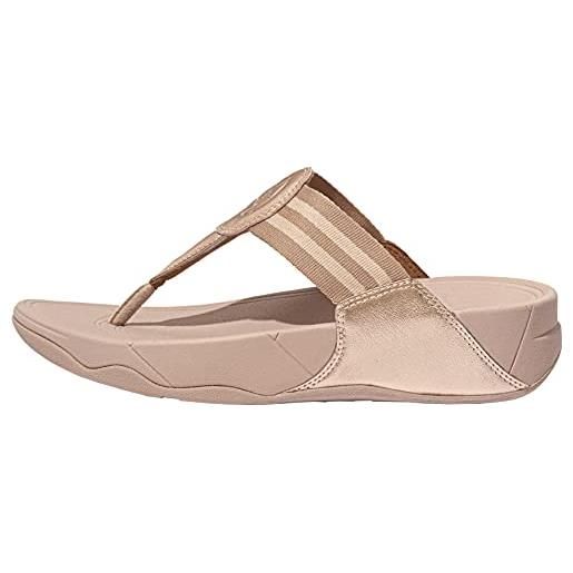 Fitflop™ walkstar womens toe post sandals 39 eu rosso