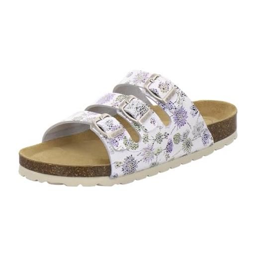 AFS-Schuhe 2133 pantofole sportive da donna in pelle, pratiche scarpe da lavoro, comode pantofole da lavoro, made in germany, multicolore, 42 eu