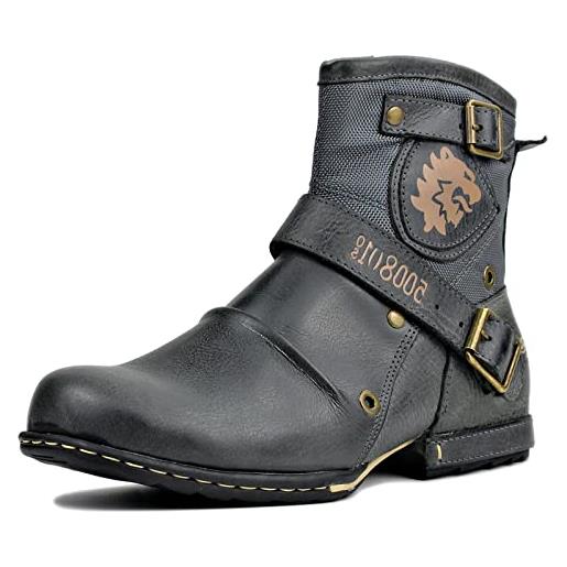 Stivali Western Da Motociclista Per Gli Uomini - Foto 5