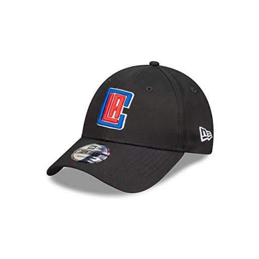 New Era los angeles clippers 9forty adjustable snapback cap nba essential black - one-size
