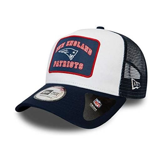 New Era england patriots nfl cap verstellbar trucker kappe american football weiss - one-size