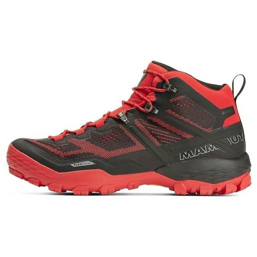 Mammut ducan mid gtx men, scarpe da trekking uomo, black light poseidon, 42 eu