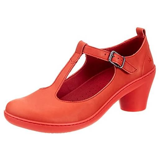 ART 1454 alfama, scarpe con tacco, donna, rosso grenadine, 41 eu