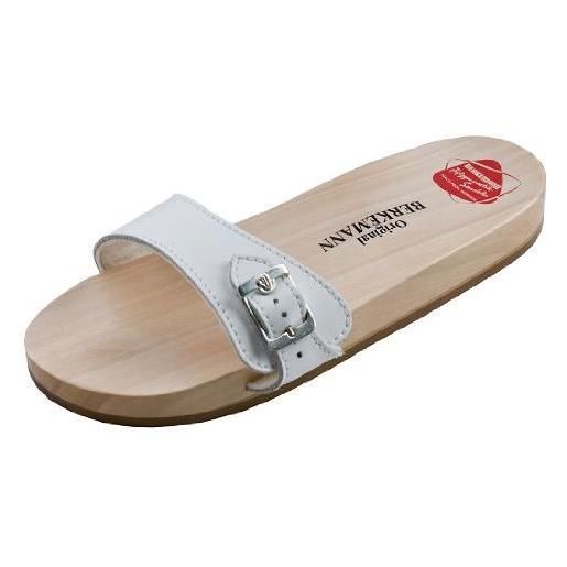 Berkemann original sandale ciabatte unisex - adulto, (weiß), 37 eu (4 uk)