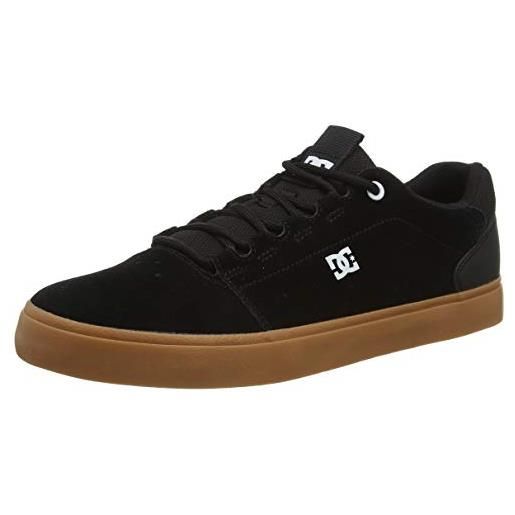 DC Shoes hyde, scarpe da ginnastica uomo, black/gum, 44 eu